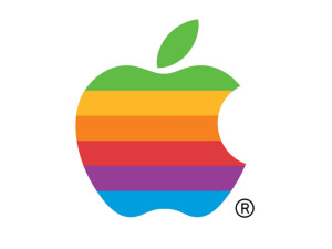 Логотип компании "Apple", Роб Янофф, 1977 Год